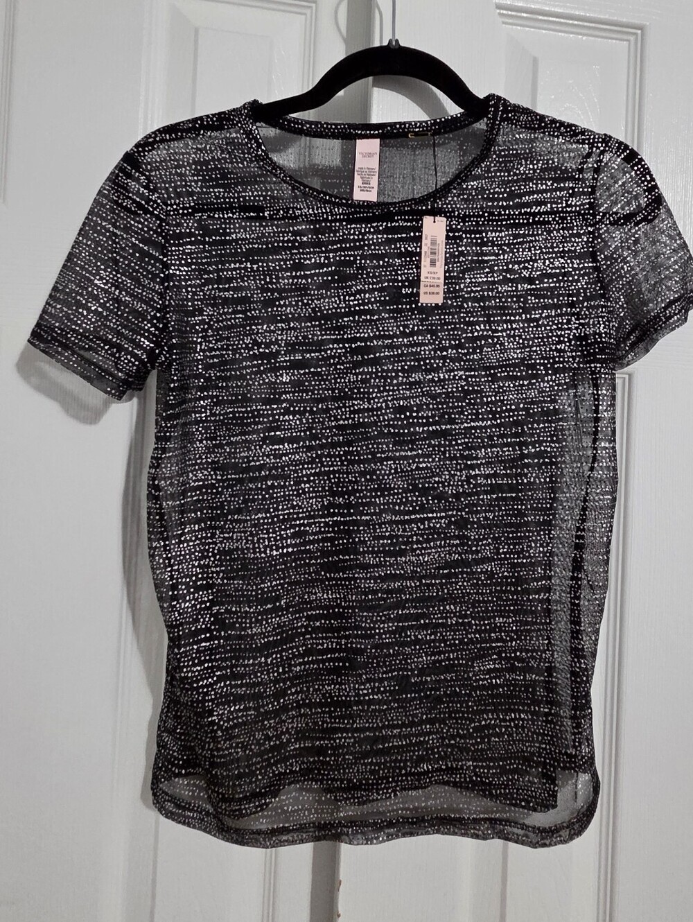 Victoria's Secret Semi Sheer Top NWT